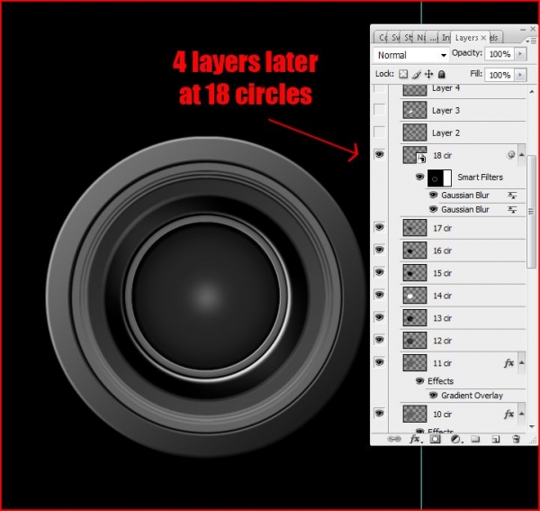 Creation of Aperture Style Camera Lens Ico: Step 8